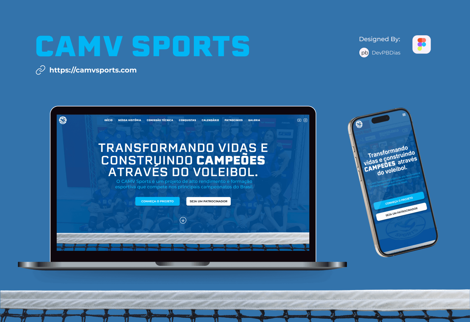 Website CAMV Sports